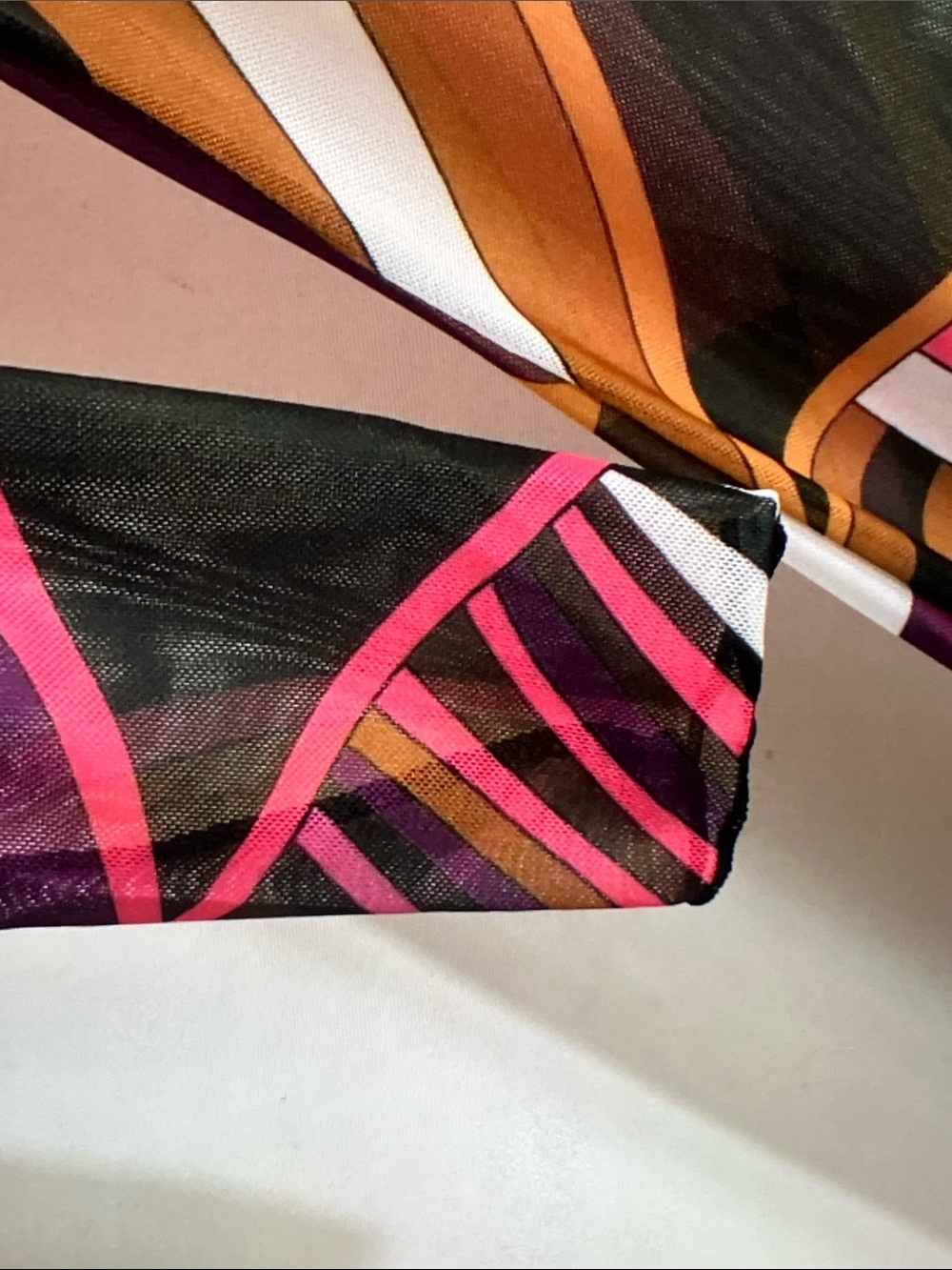 Emilio Pucci Multicolor Geometric Print Maxi Dress - Picture 6 of 8